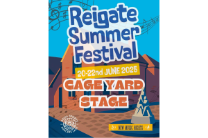 The Cage Yard Stage at This Year's Reigate Summer Festival