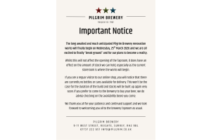 Building Work To Begin - Wednesday, 25th March 2026