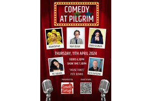 SOLD OUT - Comedy Cottage at the Pilgrim Brewery Taproom - Thursday, 11th April