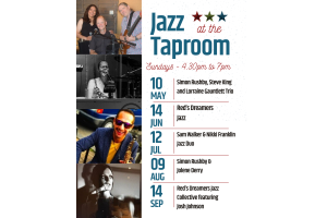Jazz At The Taproom Is Back For The Summer!