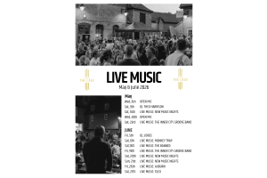 LIVE MUSIC Returns To The Cage For The Summer Season - May & June Acts Announced