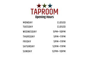 Taproom Now Open on Sundays ~ Including 6 Nation Fixtures