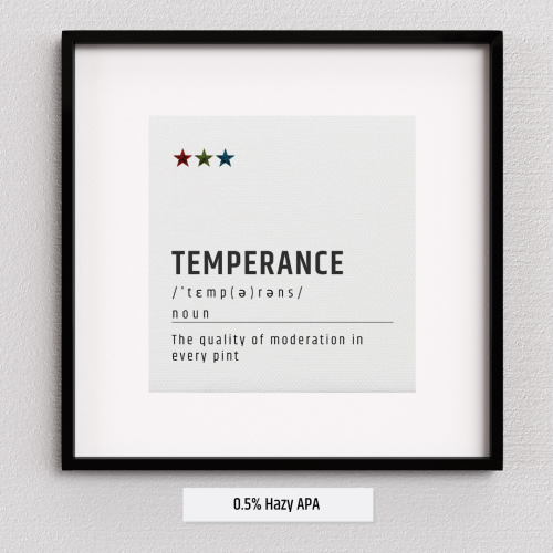 Temperance 0.5% Hazy APA