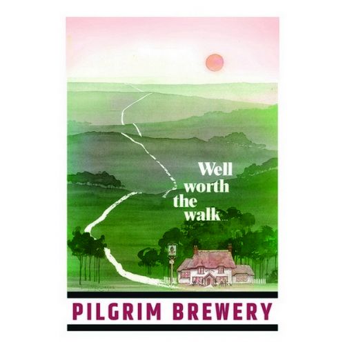 Well Worth the Walk Poster - A3