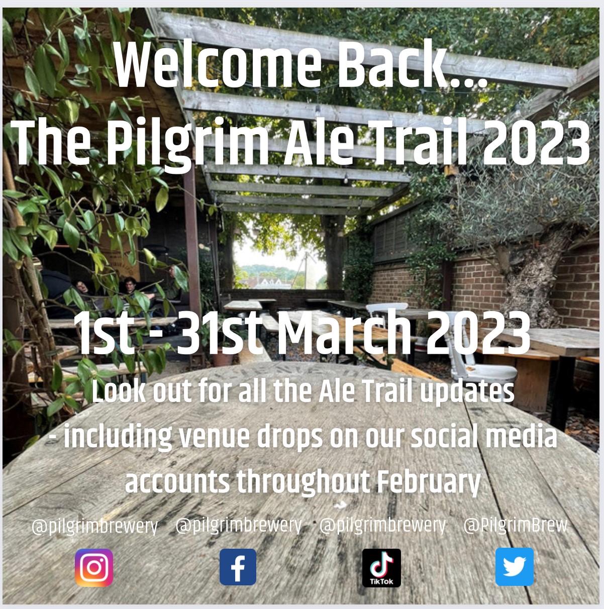 The Pilgrim Ale Trail Returns for 2023