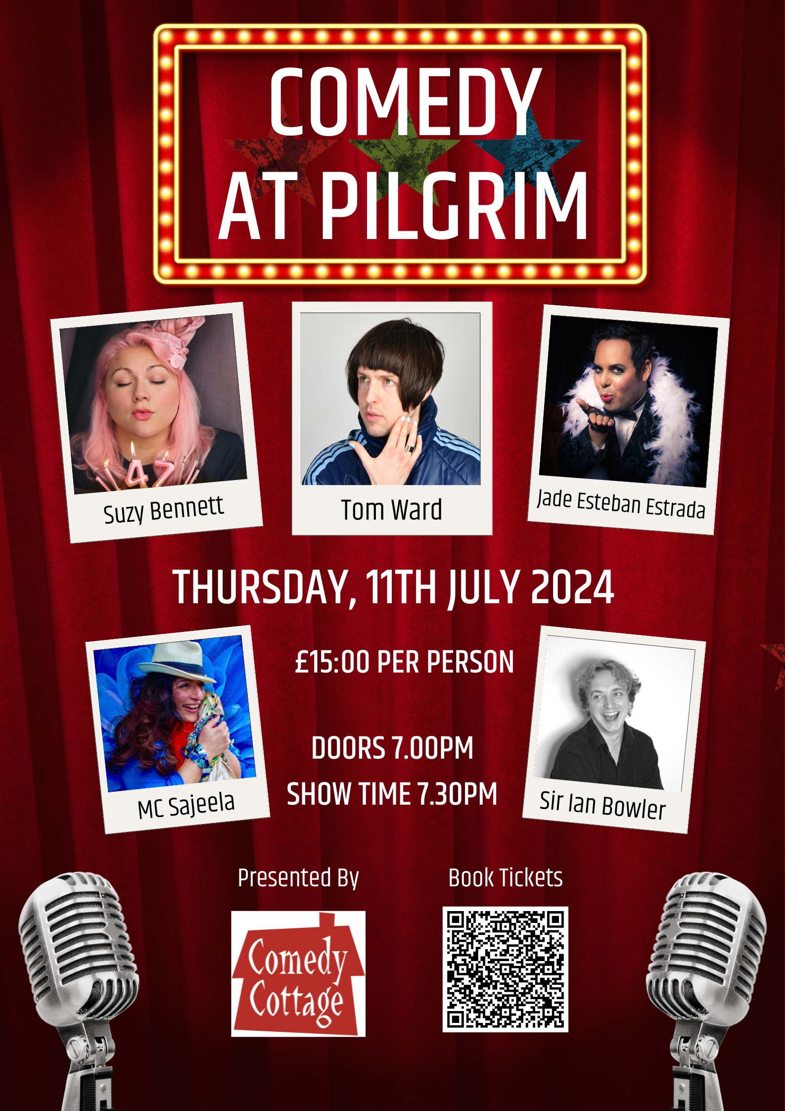 Comedy Cottage RETURNING to The Taproom - Thursday, 11th July