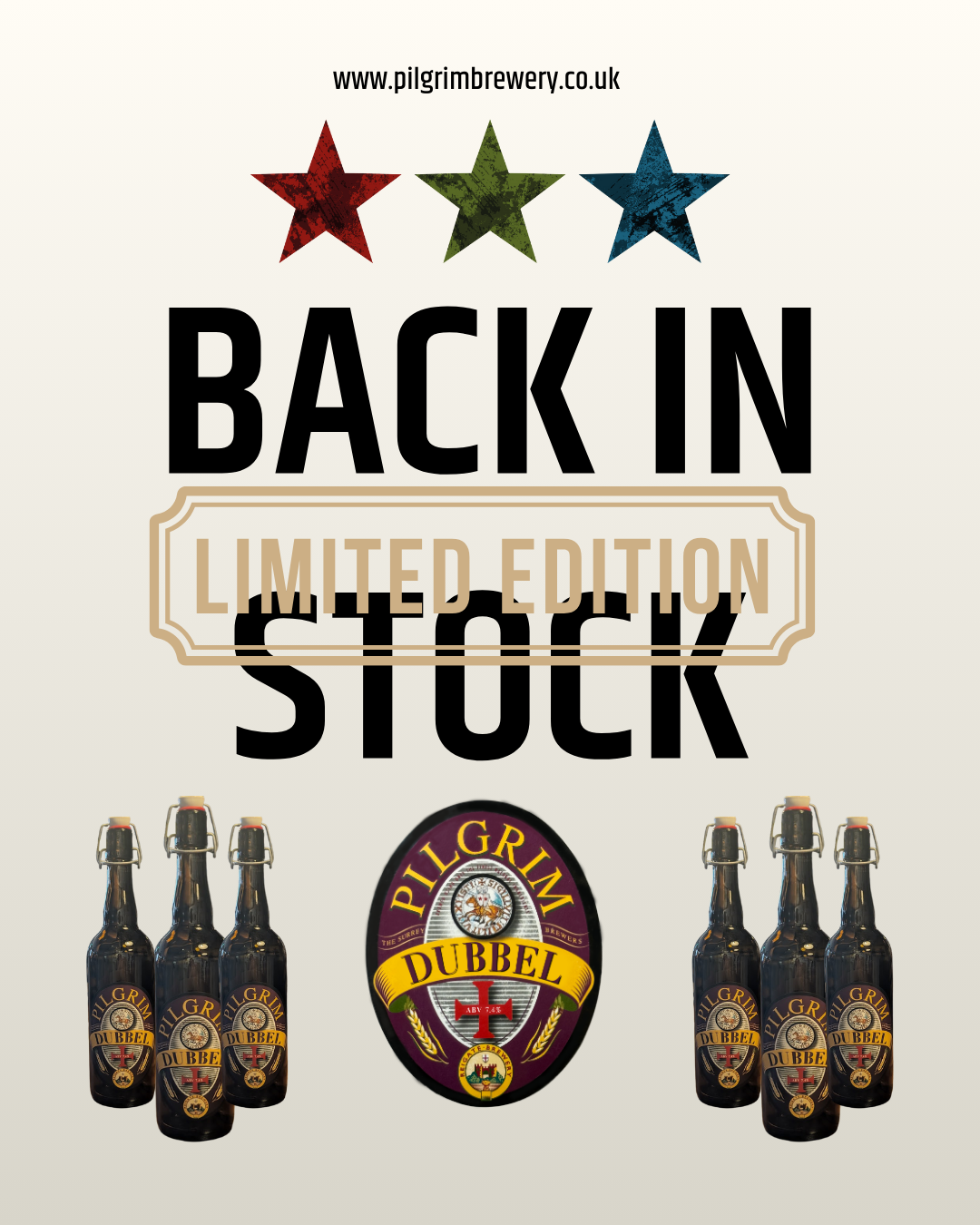 Limited Edition ~ Dubbel 7.4% - 750ml Swing Top Bottle