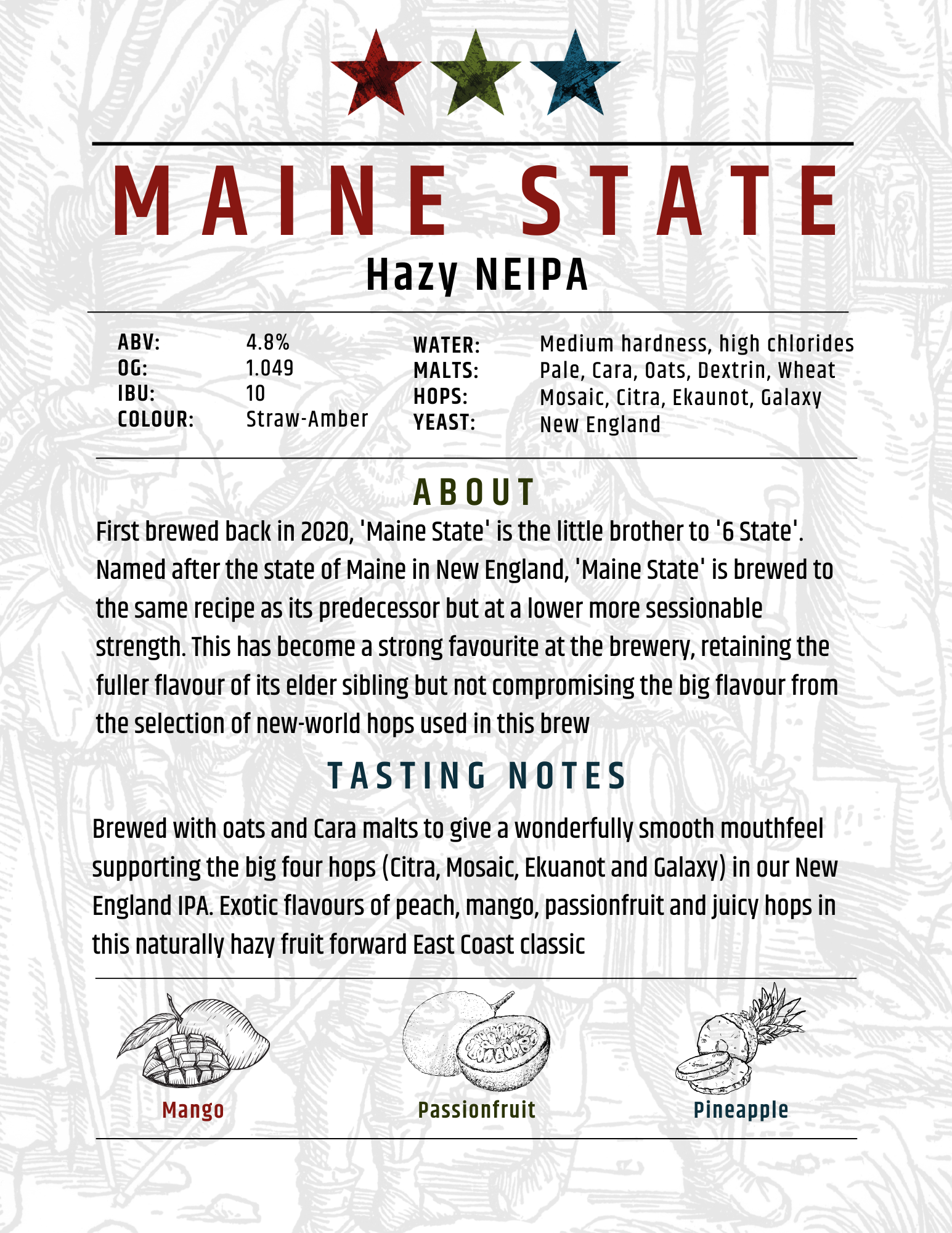 Maine State Returns To The Taproom and The Hatch This Week