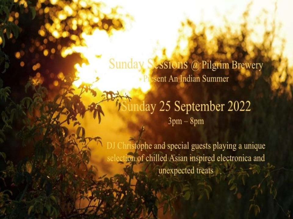 Sunday Sessions @ Pilgrim Brewery - 25th September Sunday Sessions @ Pilgrim Brewery - 25th September